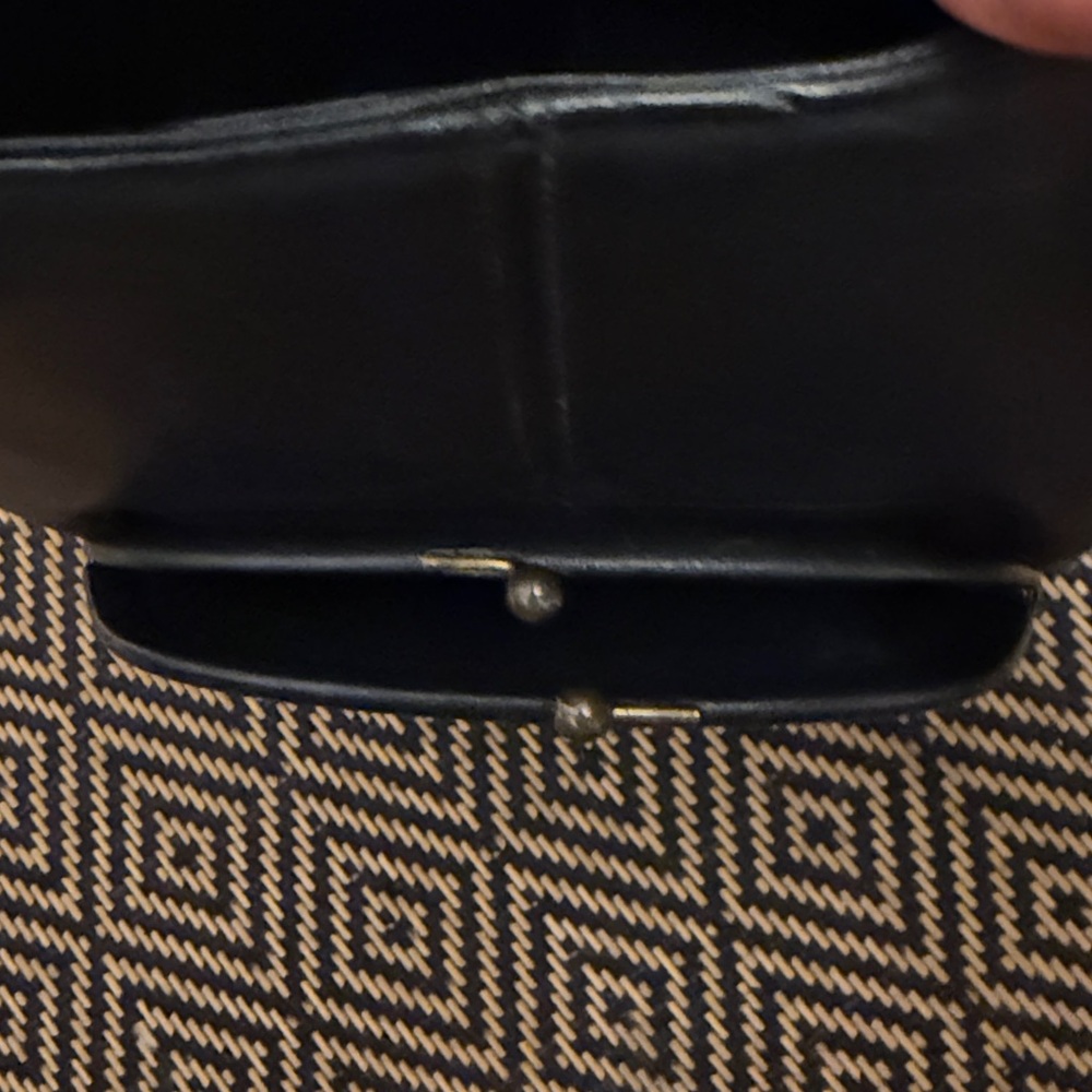 Vintage Coach Kisslock Skinny Tote GLUE IN REGISTRATION 9546 9450 9545 black NYC - Picture 14 of 14